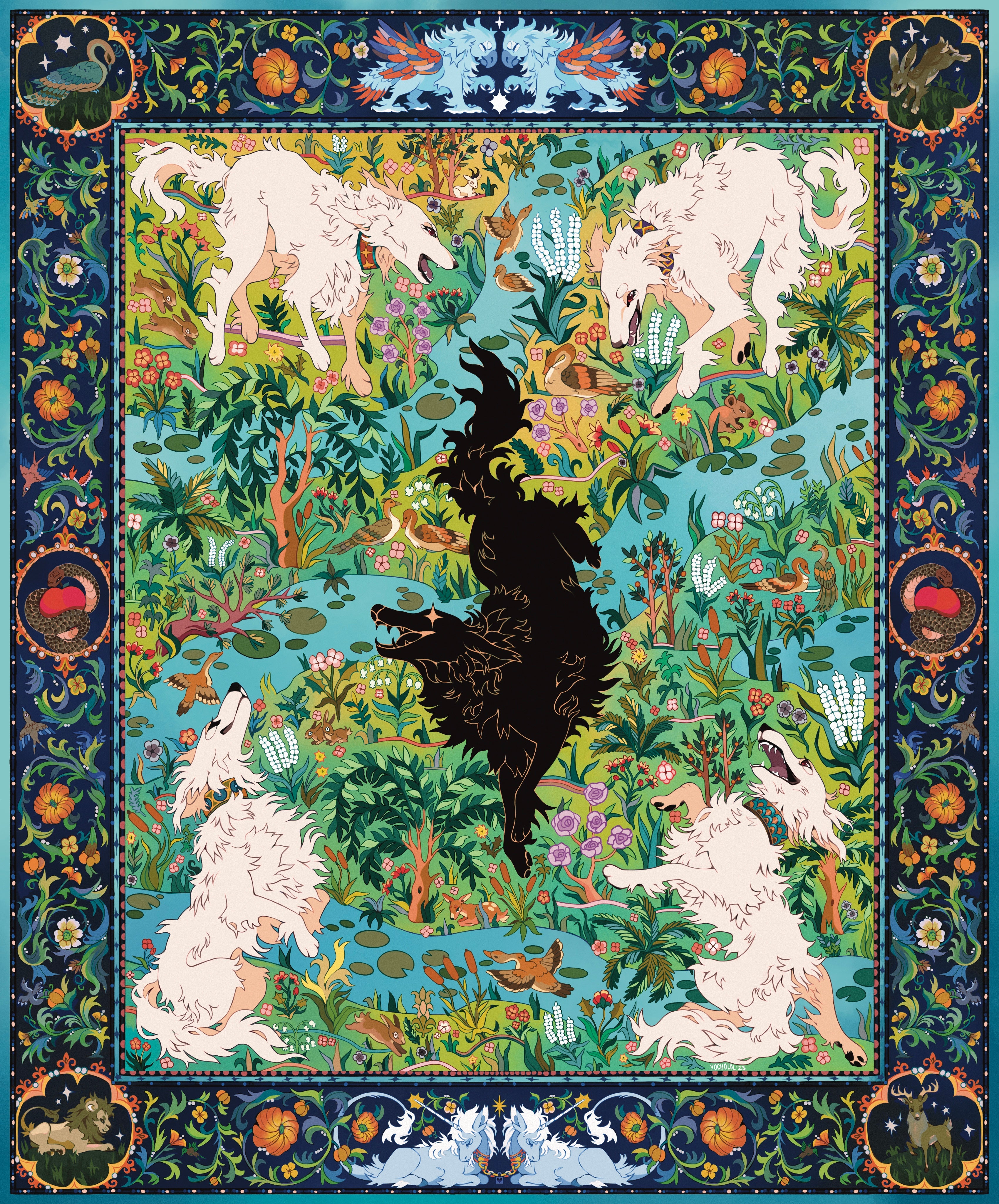 Night Terror Tapestry / Blanket – YOCHOLOL