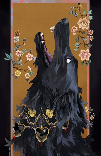 Borzoi Print