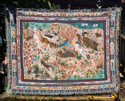 [PREORDER] Wolf Pack Tapestry / Blanket