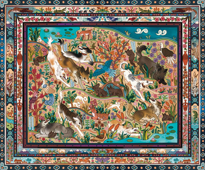 [PREORDER] Wolf Pack Tapestry / Blanket