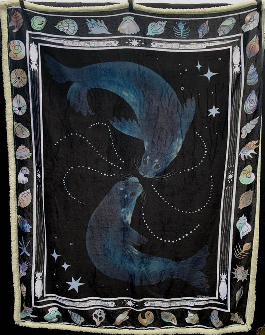 [PREORDER] Seal Sherpa Blanket